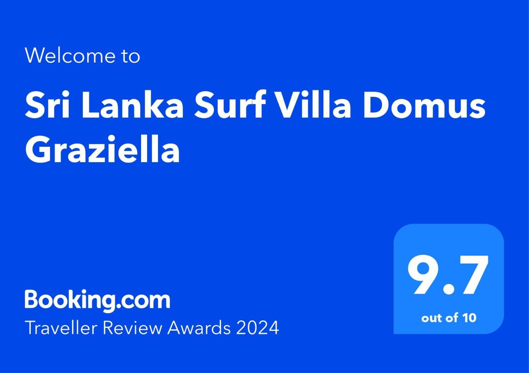 Sri Lanka Surf Villa Domus Graziella Ahangama Bagian luar foto